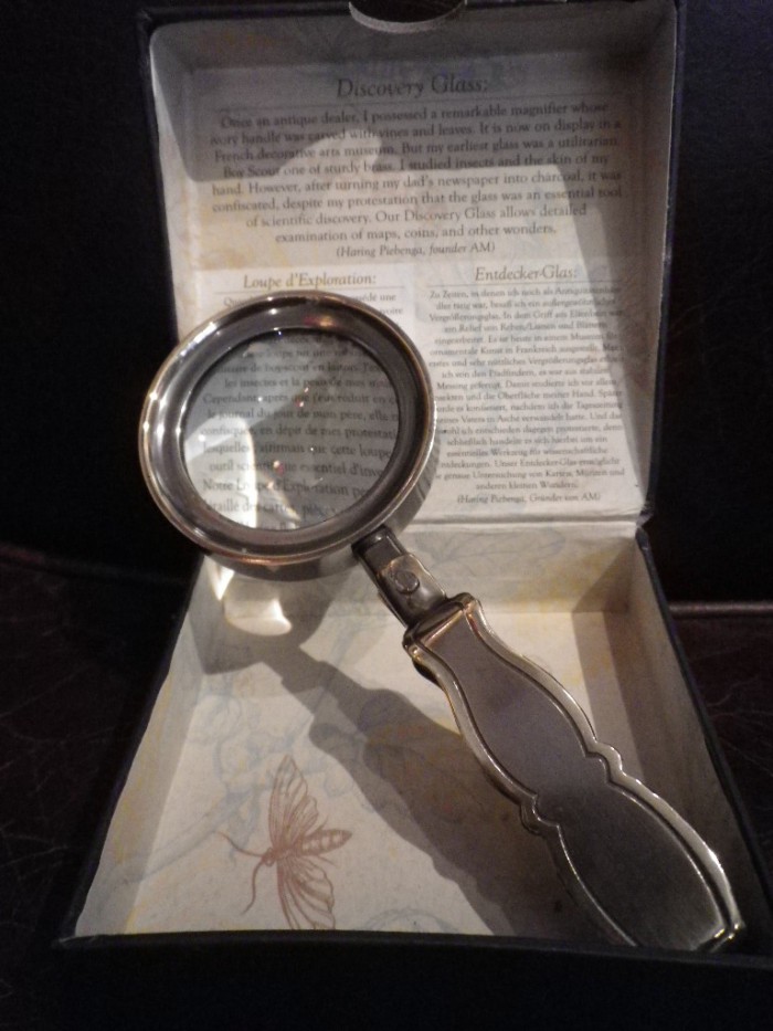 Loupe de Voyage Vintage Amovible Vintage Travel Magnifier AC090