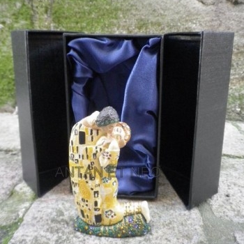 Figurine Klimt Pocket Art Le Baiser