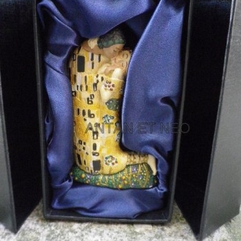 Figurine Klimt Pocket Art Le Baiser