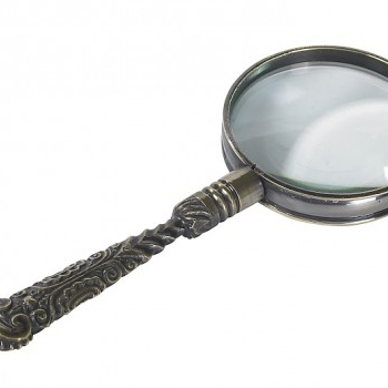 Loupe Rococo Bronze - Rococo Magnifier Bronze - AC113 - AM