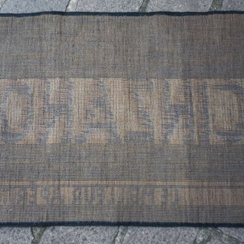 Ancien Tapis de Bar Cinzano Le Meilleur Apéritif Comptoir Estaminet Bistrot Tapis de Jeux