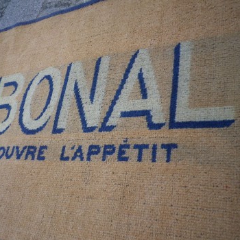 Ancien Tapis de Bar Bonal Apéritif Comptoir Estaminet Bistrot Tapis de Jeux
