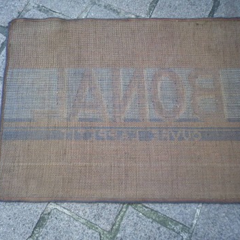 Ancien Tapis de Bar Bonal Apéritif Comptoir Estaminet Bistrot Tapis de Jeux