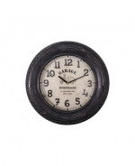 0000 - Horloge Murale zinc COFFEE  - Déco Vintage