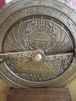 Instrument Astronomique - Astrolabe Laiton vieilli Diam 10 - Astrolabe L.H.V.