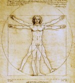 Figurine Da Vinci L'Homme de Vitruve GM