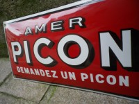 Plaque Email Picon Amer - Enamel TIN sign advertising EMAIL