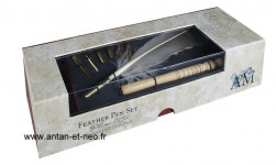 Coffret plume d'oie écriture/ calligraphie- Authentic Models