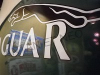 Plaque Email Pochoir JAGUAR - Enamel TIN sign advertising EMAIL