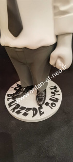 EN STOCK IMMEDIAT Figurine Les Tontons Flingueurs - Fernand Naudin - Lino Ventura - HAPPY BIRTHDAY - Montauban - Saint Emett