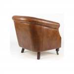 Fauteuil Club Cuir de Vachette modele élegance