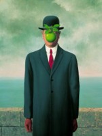 Figurine Magritte "Le fils de l'Homme" POCKET