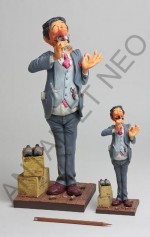 Figurine FORCHINO LE CONNAISSEUR EN VIN - L'oenologue Petit Modèle