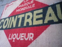 Ancien Tapis de Bar Cointreau Liqueur La Marque Mondiale Apéritif Comptoir Estaminet Bistrot Tapis de Jeux