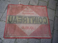 Ancien Tapis de Bar Cointreau Liqueur La Marque Mondiale Apéritif Comptoir Estaminet Bistrot Tapis de Jeux