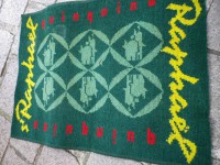 Ancien Tapis de Bar Saint Raphaël Quinquina Décor de LOUPOT Apéritif Comptoir Estaminet Bistrot Tapis de Jeux