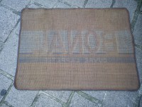 Ancien Tapis de Bar Bonal Apéritif Comptoir Estaminet Bistrot Tapis de Jeux