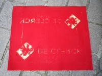 Ancien Tapis de Bar Bières De Clerck Apéritif Comptoir Estaminet Bistrot  Tapis de Jeux