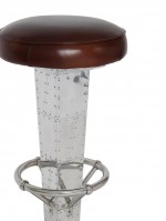 0000 - TABOURET DE BAR DC3 EN CUIR VINTAGE